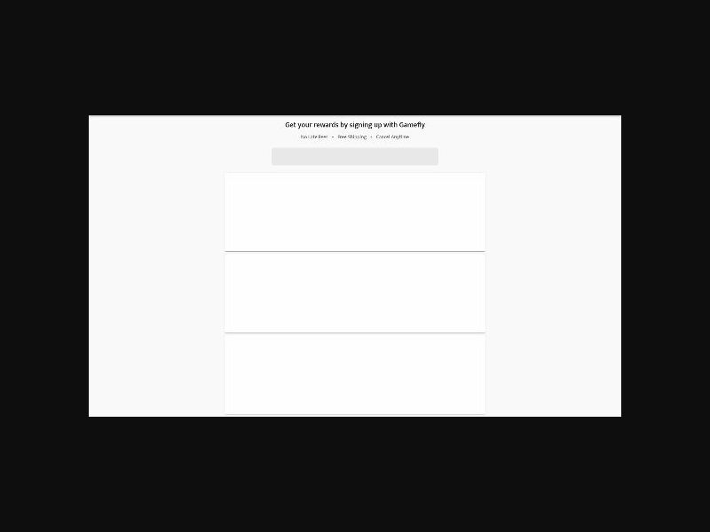 GameFly - Paid Trial - CPS (US)