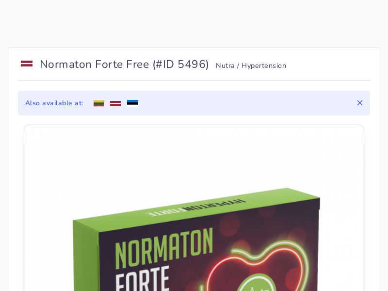 Normaton Forte Free