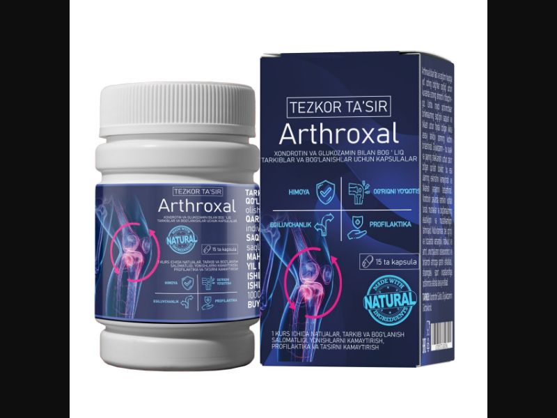 Arthroxal - capsules for joints | free
