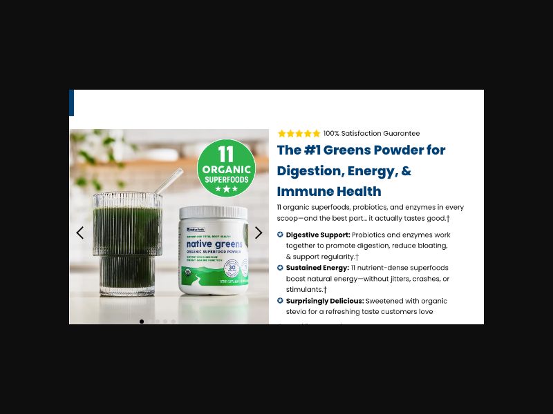 NativePath - Greens Powder - CPS (US)