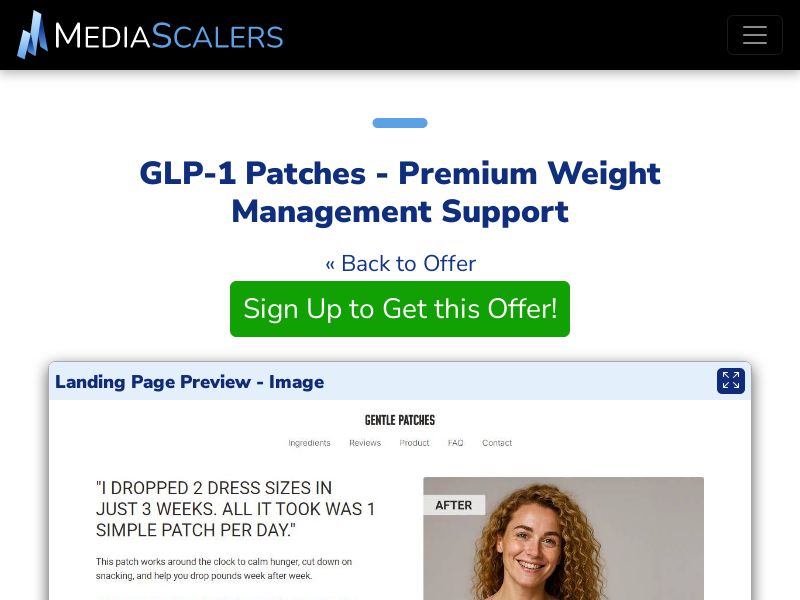 GLP-1 Patches - Premium Weight Management Support [US, DE, CA, AU, UK]
