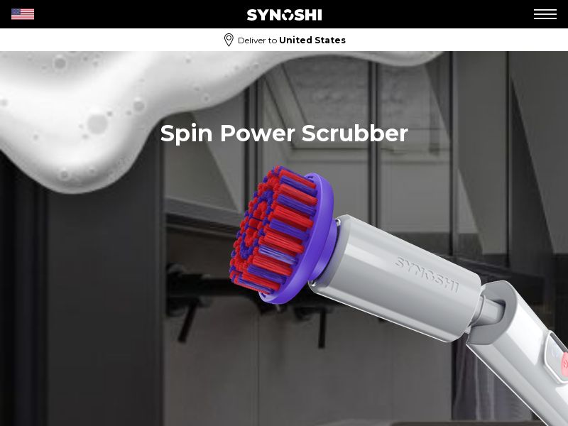 Ecom - Synoshi Spin Power Scrubber - INTL