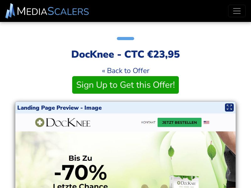 DocKnee - CTC €23,95 {+DTC, Alt-Landers} (Event Tracking) [DE, AT]