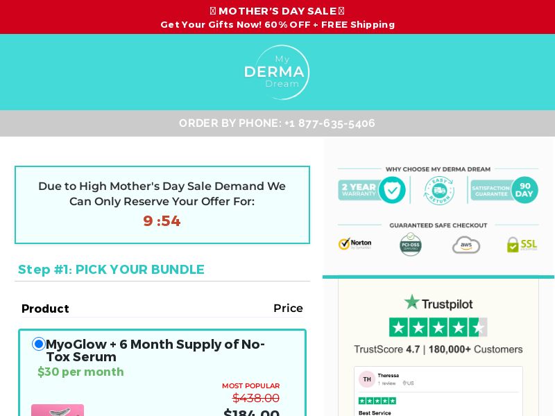 Myoglow Face/Neck - US