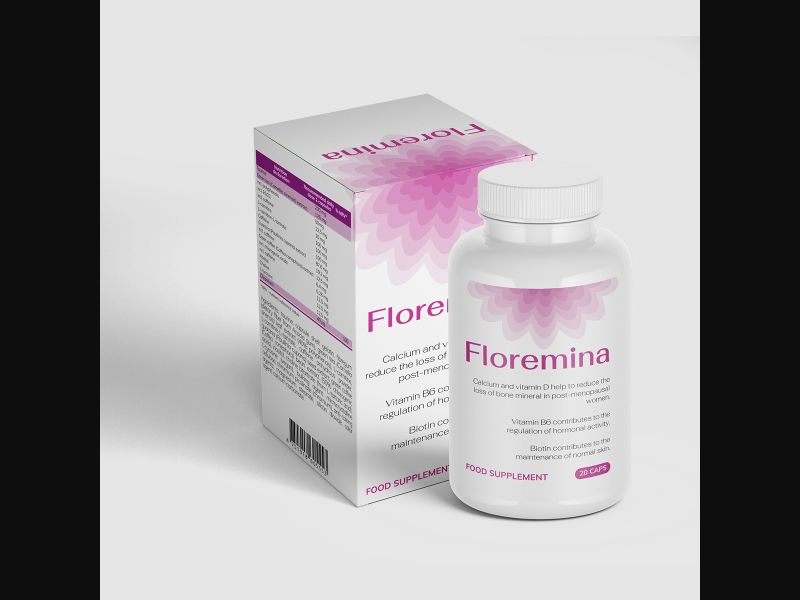 Floremina - capsules for menopause | free
