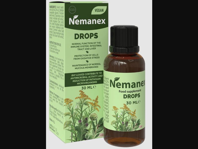 Nemanex - drops from parasites
