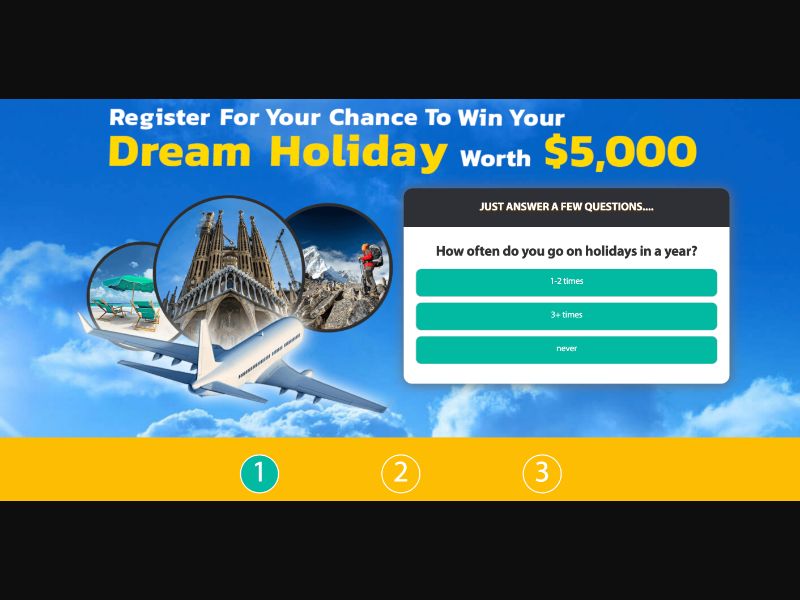AU - Quiztionnaire - Dream Holiday - (CPL)