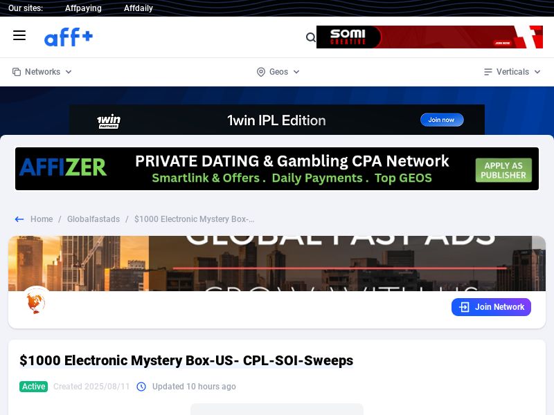  TrendnDaily (Social) - Black Friday Mystery Box - CPA - [US]