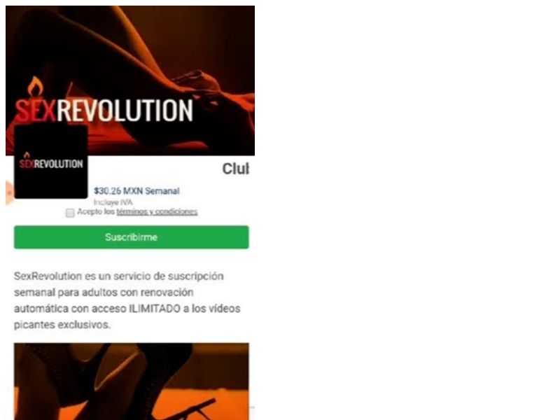 Sex Revolution Telcel
