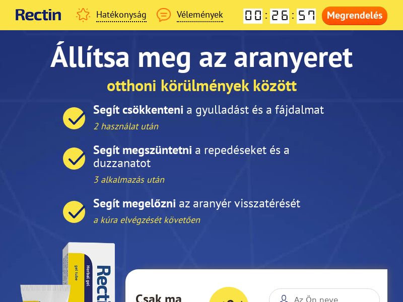 Rectin EU- HEMORRHOIDS TREATMENT