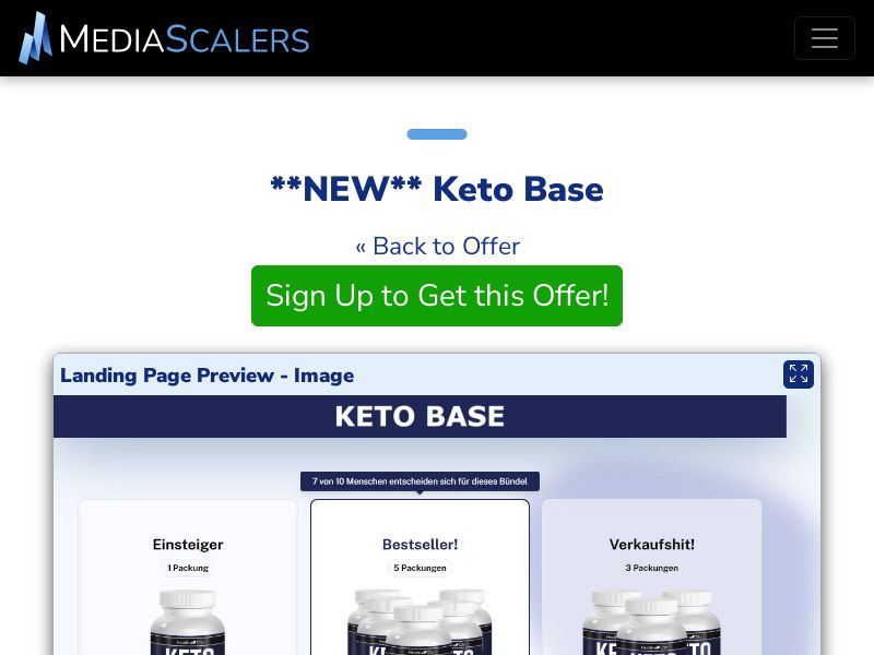 Keto Base {+DTC} (Event Tracking) [DE, AT]