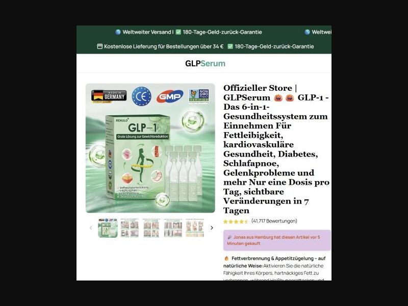 GLP Serum - Diet [DE] (Banner,Native,Social,Search,SEO,Brand Bidding) - CPA 