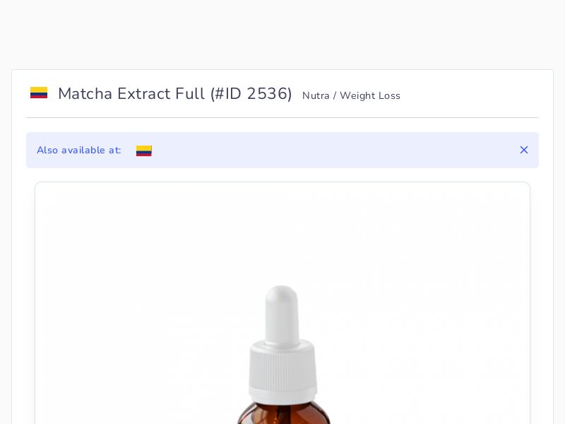 Matcha Extract Full