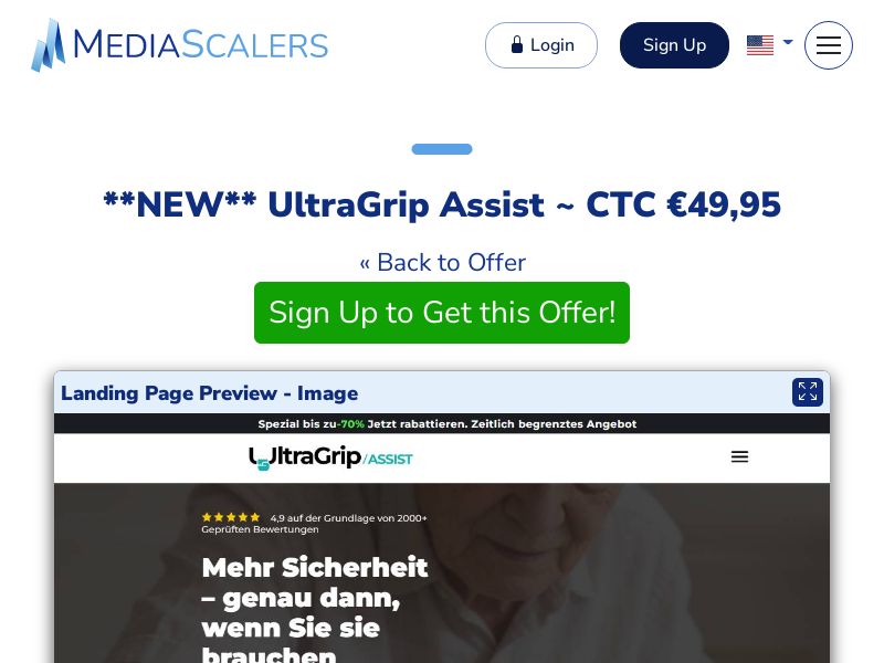 UltraGrip Assist ~ CTC €49,95 {+Alt-Landers} (Event Tracking) [DE, AT]