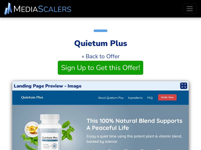 Quietum Plus {+DTC, TSL, VSL} [US, CA, AU, UK, NZ, IE]