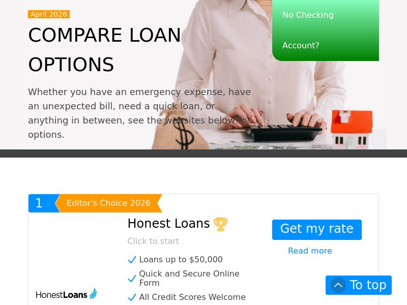 CompareMeFunds.com - Personal Loan Comparer - RevShare (US)