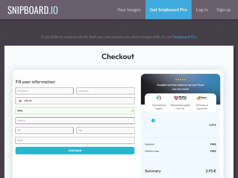 PresentInside - Dynamic Blank Page New v1 €2.95 Fb Pixel AU - CC Submit *CUSTOMIZABLE* *PREFILL*