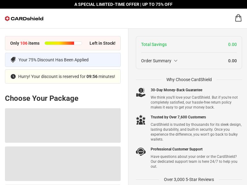 RFID Wallet CardShield SS - US/INTL