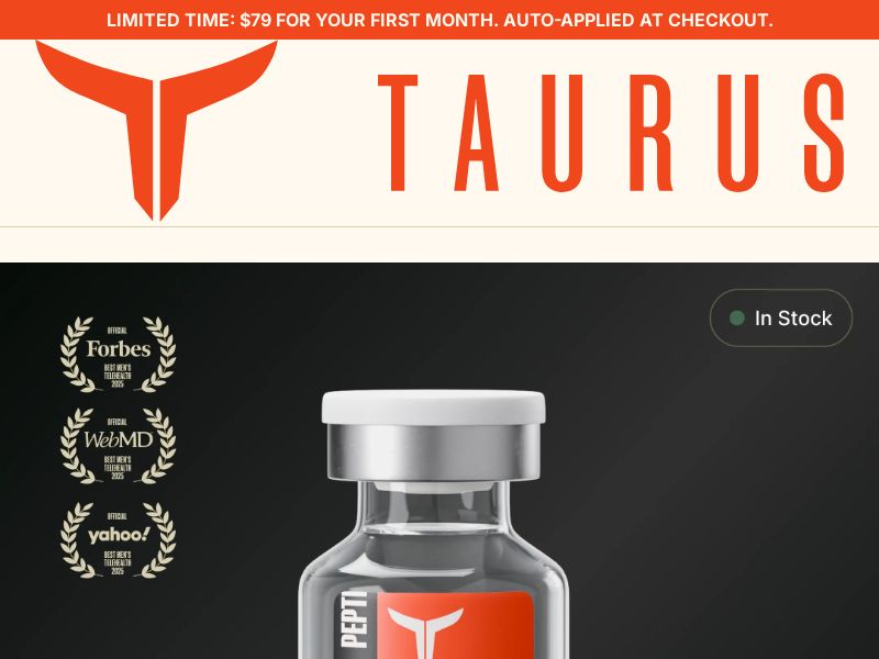 Taurus - Sermorelin - (Proof Needed)