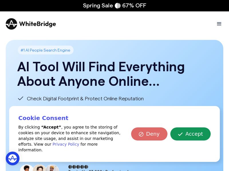 WhiteBridge - Background Check - CPS 