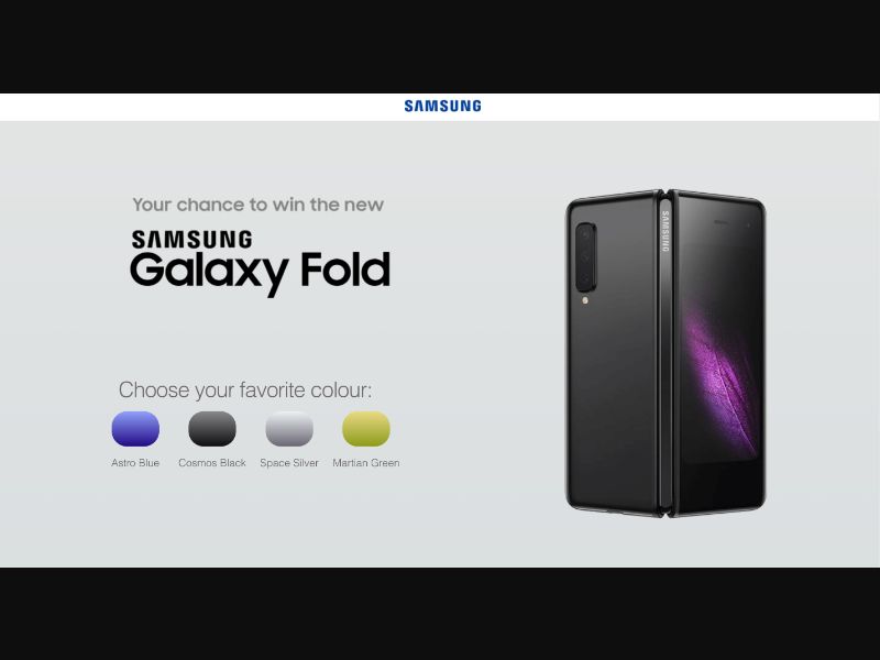 AU - Quiztionnaire - Samsung Galaxy Fold - (CPL)
