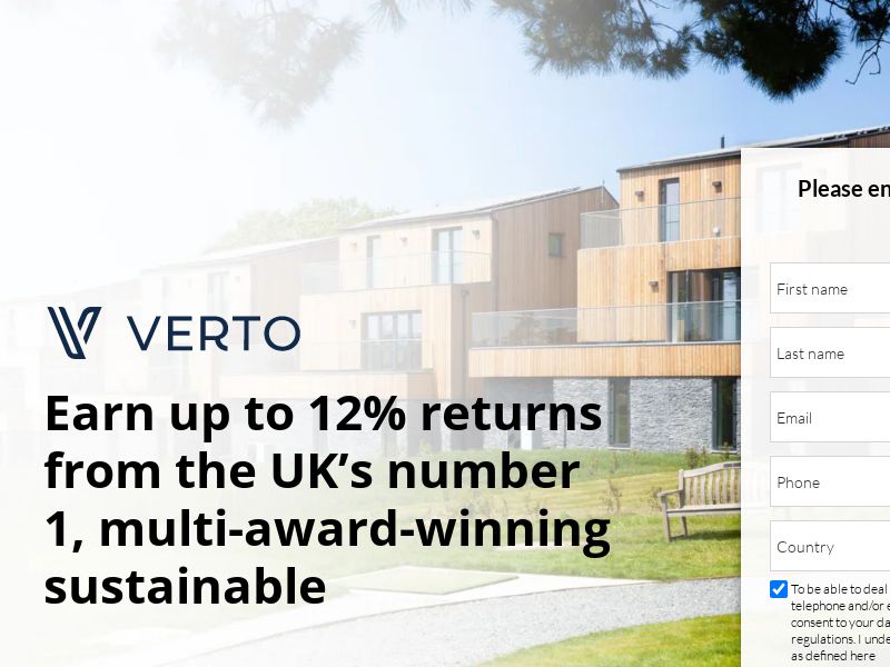 Verto - Property Investment CPL [UK]