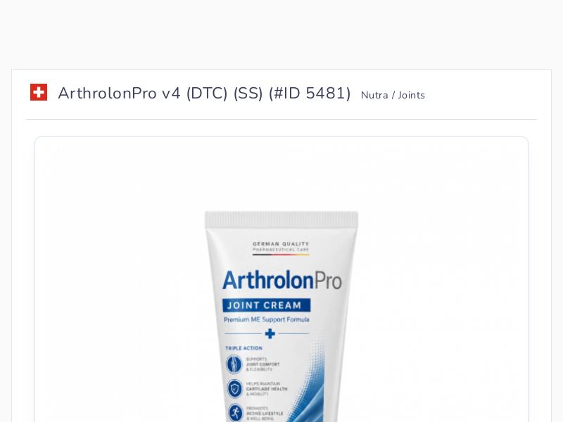 ArthrolonPro v4 (DTC) (SS)