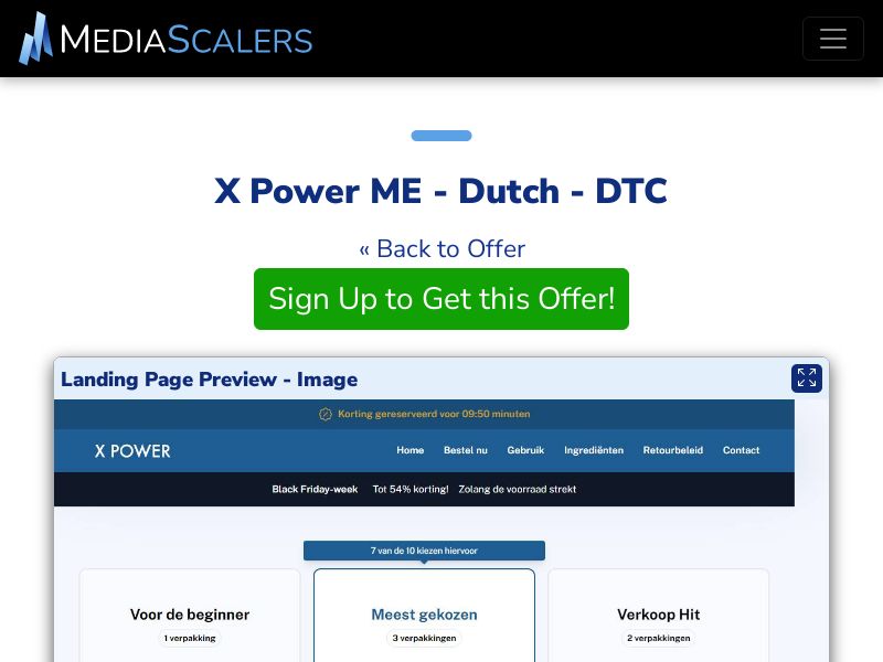 X Power ME - Dutch - DTC (Event Tracking) [BE]