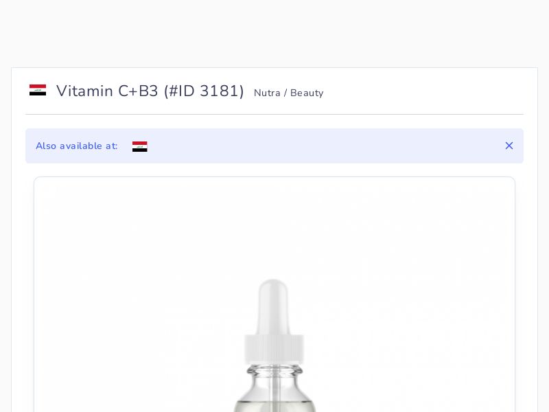 Vitamin C+B3