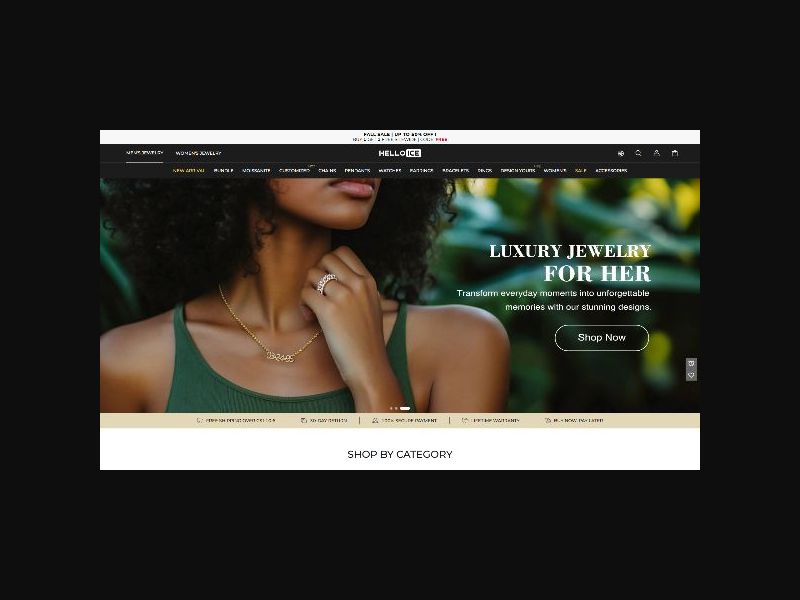 Helloice - Moissanite Jewelry - RevShare (US,UK,CA +more)