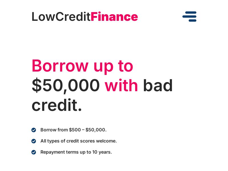 Low Credit Finance CPA [US]