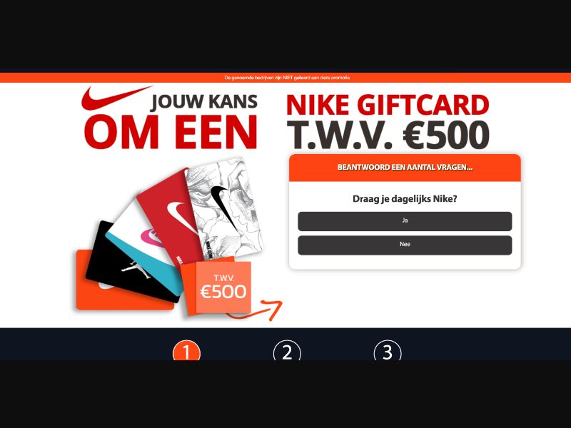 AU - Quiztionnaire - Nike Giftcard - (CPL)