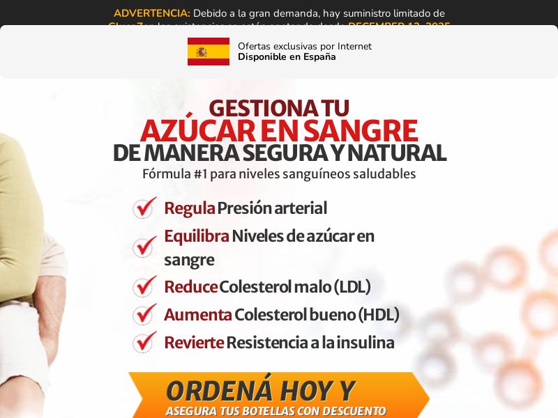 GlucoZen | ES | Lander | Exclusive (high pricing)