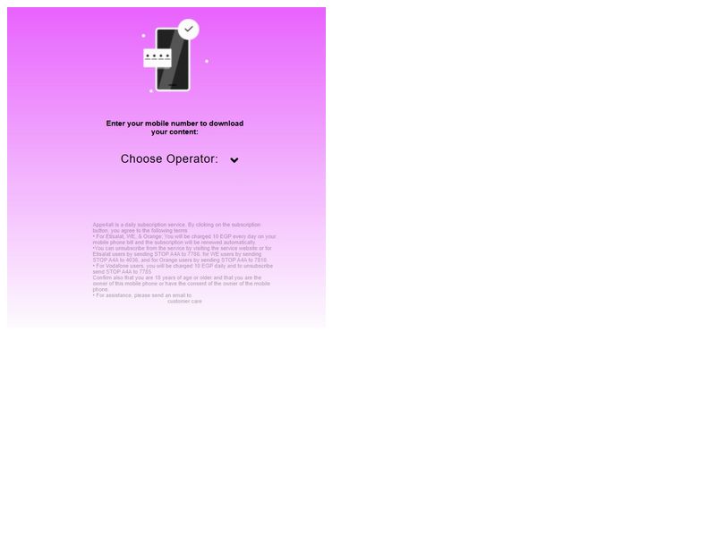 Generic Pink Vodafone