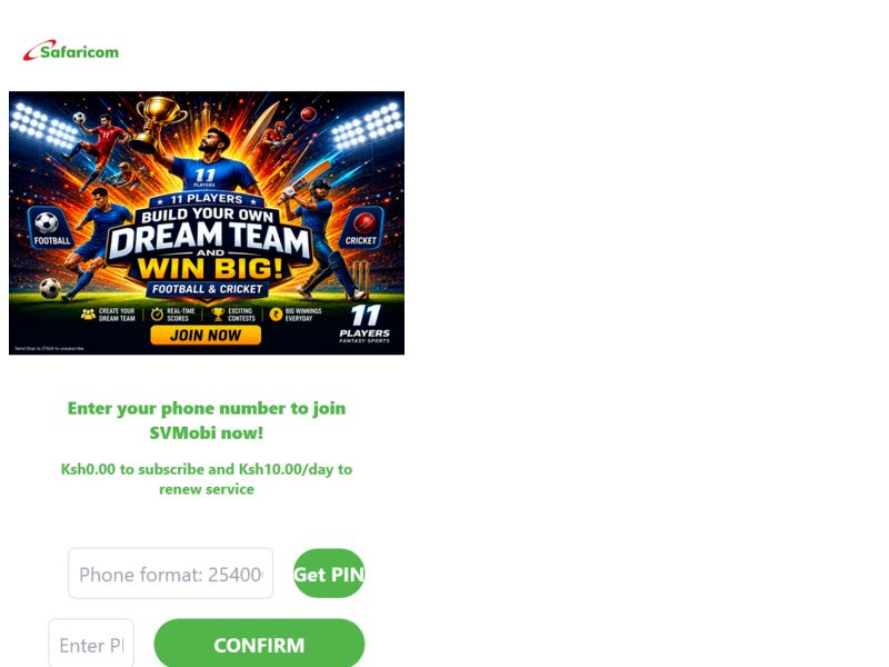Gamebar Safaricom