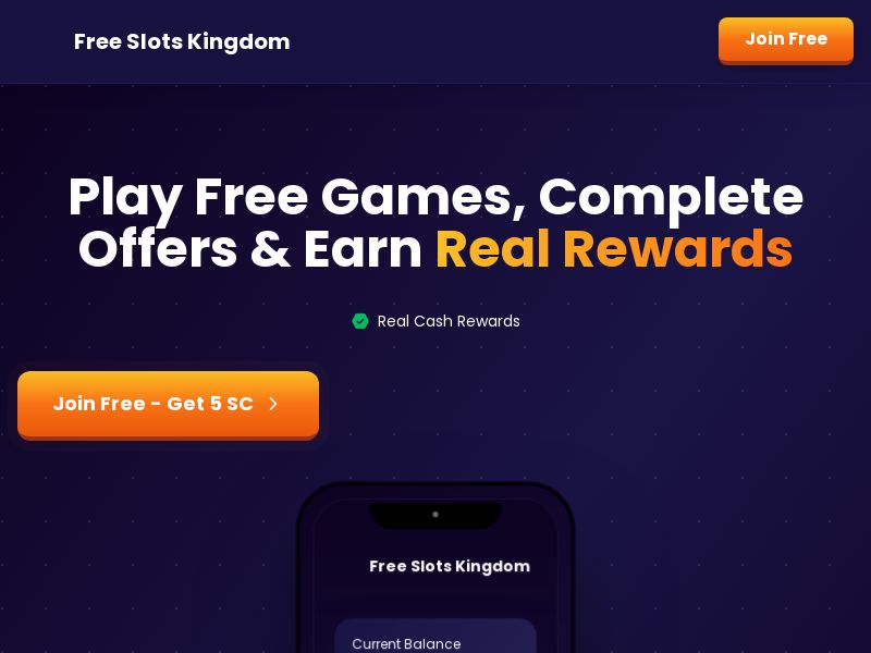 FreeSlotsKingdom CPA [UK]