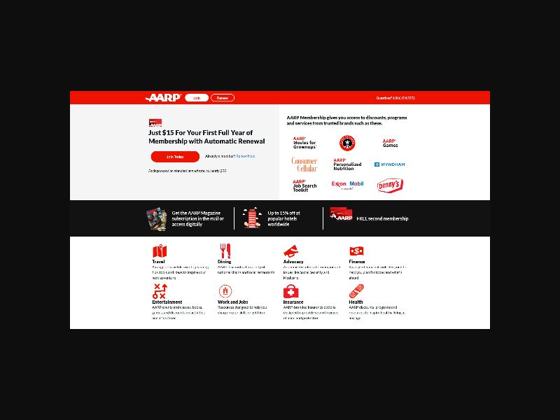 AARP - Membership Benefits & Discounts - CPS (US)