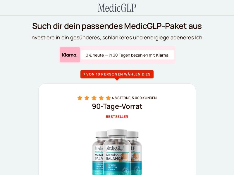 ! NEW OFFER - MedicGLP High CTC - DTC [Multi-GEO] (Banner,Native,Social,Search,SEO,Brand Bidding) - CPA