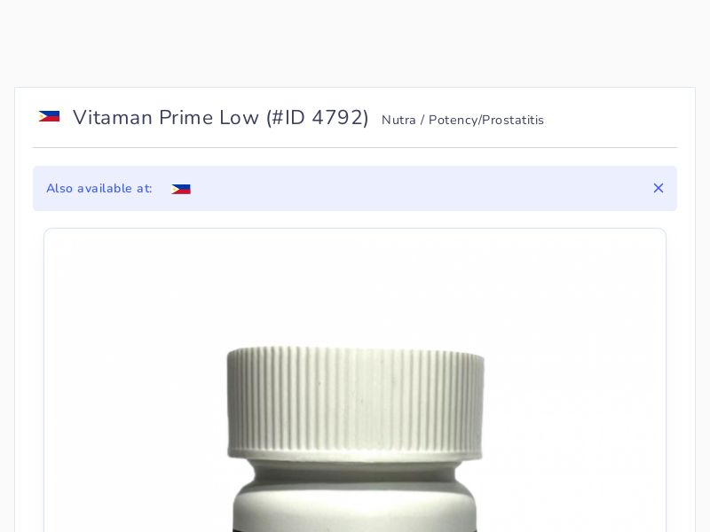 Vitaman Prime Low