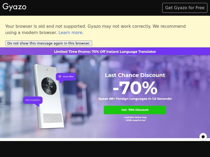 Enence - Instant Translator | US