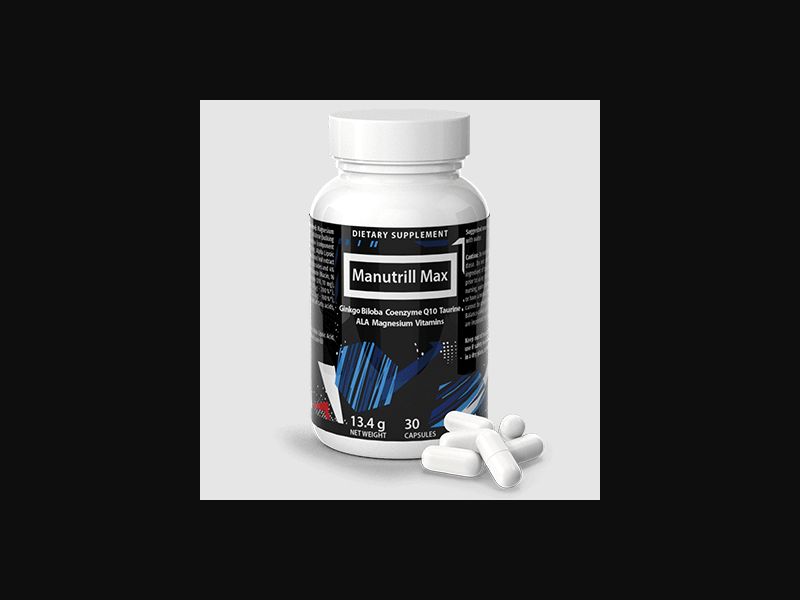 Manutrill Max - capsules for prostatitis