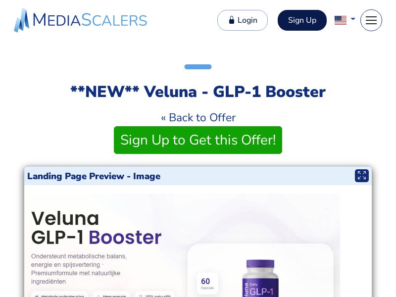 Veluna - GLP-1 Booster {+DTC} [NL]