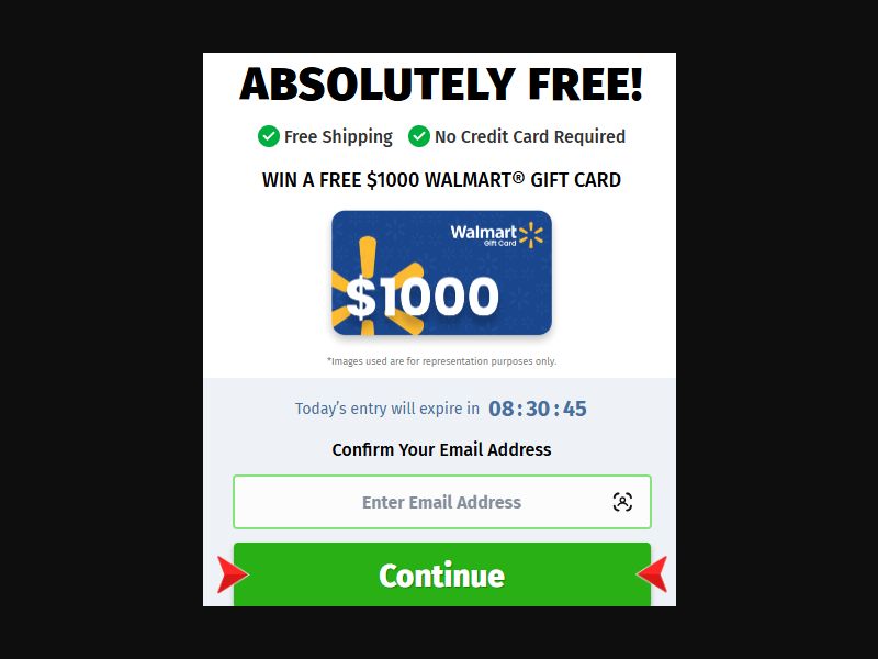 Trendndaily 1000$ Walmart - US - (SMS Only)