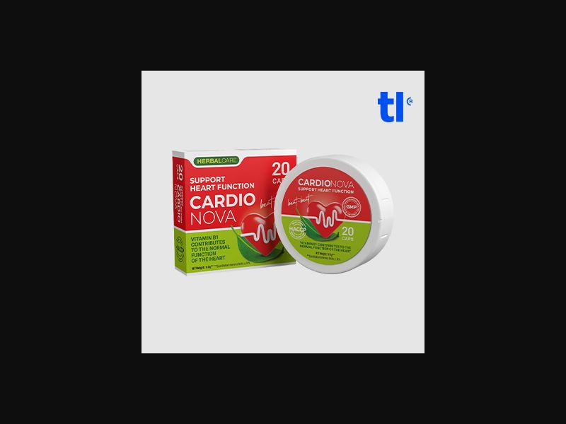 Cardio Nova (hyperpotency) - health - CPA - COD - Nutra