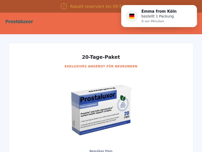 ! NEW OFFER - Prostatite Prostaluxor V5 - DTC [Multi-GEO] (Social,Banner,Native,Push,SEO,Search) - CPA {No BrandBidding}