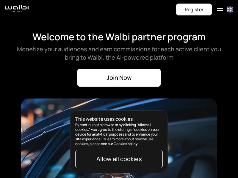 Walbi Crypto Trading AI Agents: Elite IB Program - 50% + 10% Multi-Layer RS