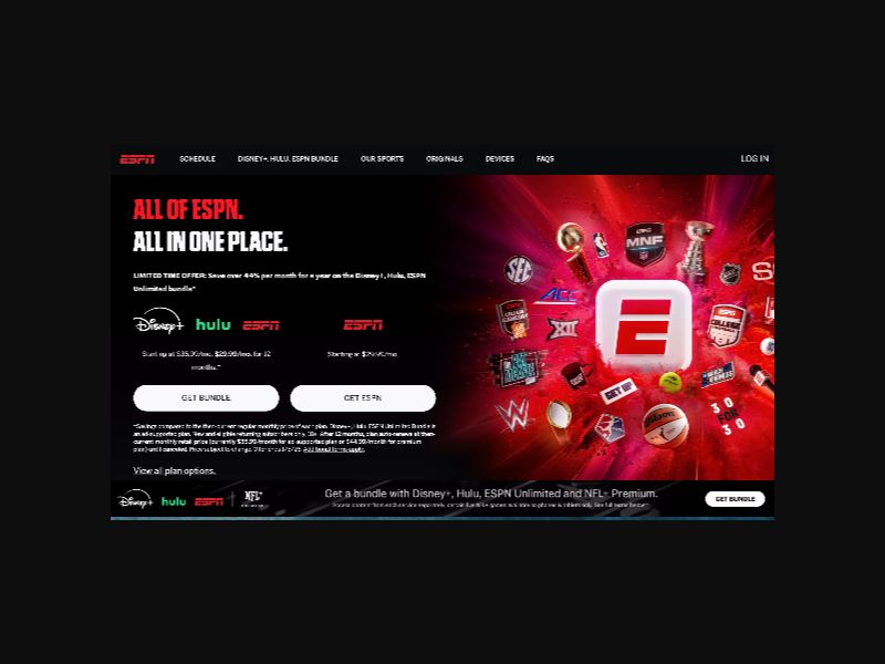 ESPN+ - Stream Live Sports - CPS (US)