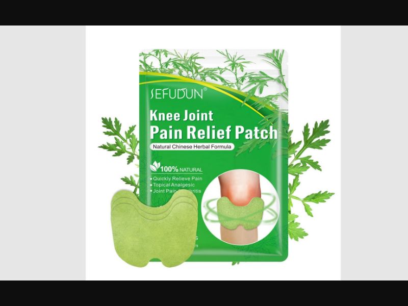 Joint pain relief patch