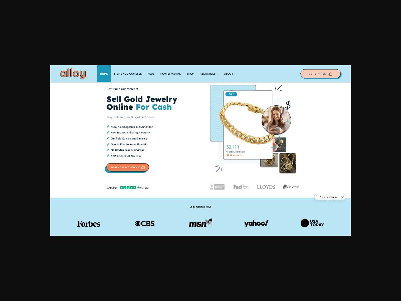 Alloy - Gold Buying Service - CPL (US)