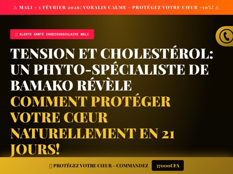 VORALIS CALME ML - PRESSURE STABILIZING PRODUCT